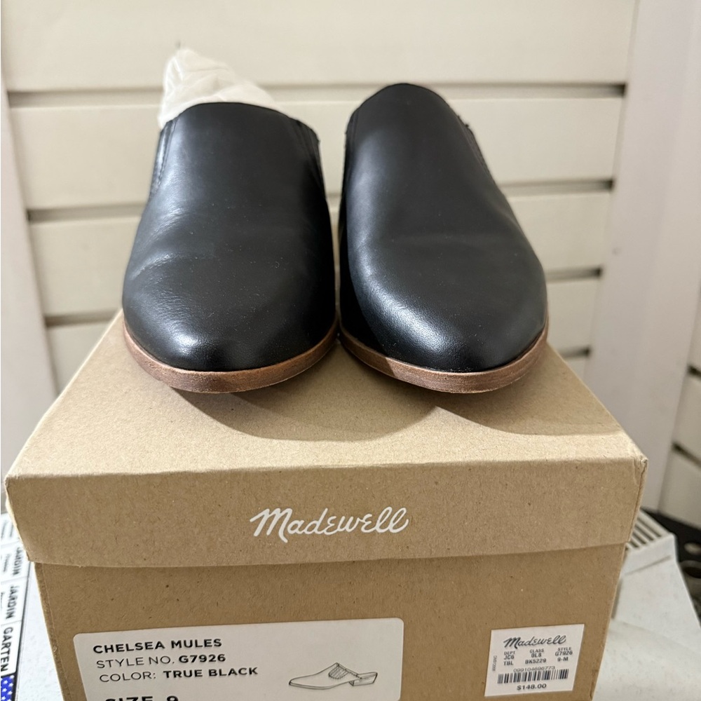Madewell True Black Chelsea Mules for Men